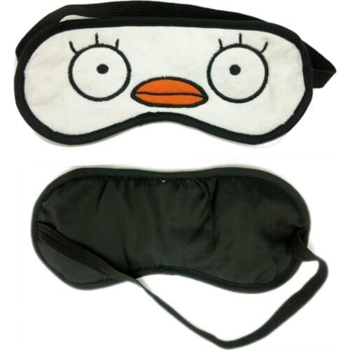 1 Pcs Cartoon Anime Gintama Sleep Mask Figure Mascots Elizabeth Sleeping Eye Patch Eyeshade Cover Women Men Blindfold Plush Toys