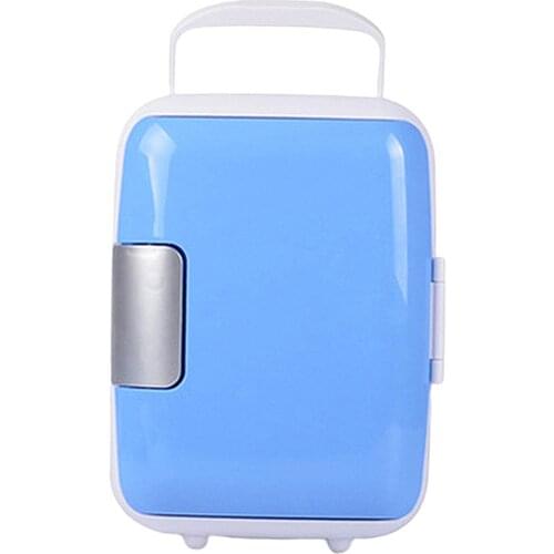 12V 8L Mini Car Refrigerator Car Fridge Camping Fridge with Handle Summer Cooler Car Freezer Travel Fridge Mini Car Fridge
