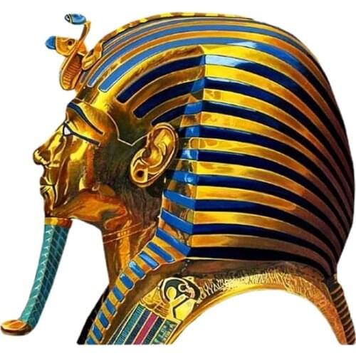 3D Interesting Graphics Ancient Egypt Anubis Car Sticker Paint Scratch Occlusion Sunscreen Waterproof Bumper Stickers Kk15*14cm