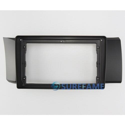 9 inch Car Fascia Radio Panel for 2011-2020 Toyota Scion FRS FR-S (Left Wheel) Dash Kit Install Facia Console Bezel 9inch Plate