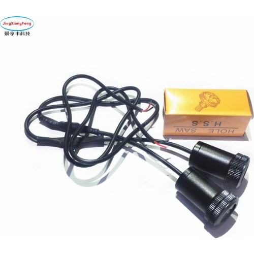 JXF Car Light Signal Decorative Universal models 2pcs Led for Lancia Taxi Vauxhall Welcome Door Projector Laser Ghost Shadow