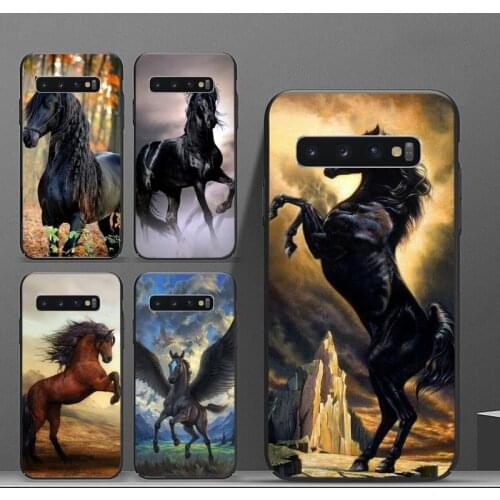 Running horse Phone Cases For Samsung galaxy S 21 20 10 8 A 51 71 50 21s 70 40 20 20e note 10 plus Ultra 5g fe