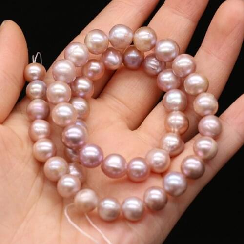 Fine Freshwater Pearl Beads High Quality Natural AA Pearls for Jewelry Making DIY Elegant Necklace Bracelet Accessories 36cm