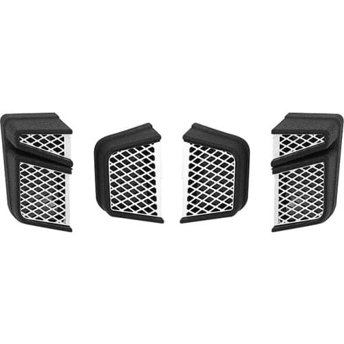 For MN86S MN86 MN86KS MN86K MN G500 RC Car Decoration Parts Wheel Eyebrow Side Exhaust Ventilation Grille Kit