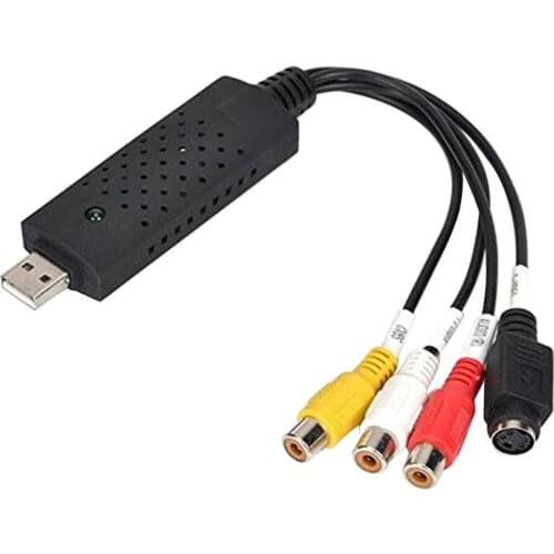 Orico USB 2.0 capture Card 1 Channel VCR VHS TV to DVD DVR Digital Converter NTSC PAL Video Audio Adapter