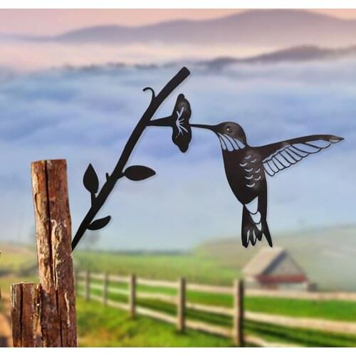Hummingbird Metal Bird Art Decoration For Your Yard Or Tree Metal Art And Yard Outdoor Garden Easter Home Decoration