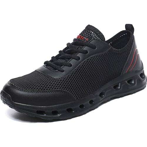 2021 Summer New Men Casual Shoes Fashion Breathable Mesh Lace Up Men Sneakers Tenis Masculino Men Shoes Plus Size 39-48