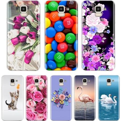 For Samsung Galaxy J6 Case Soft TPU Silicone Phone Case For Samsung Galaxy J6 Plus 2018 J6+ J 6 Plus J610 J610F J6Plus Case Capa