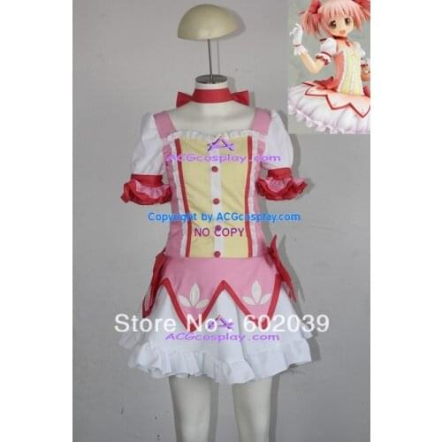 Puella Magi Madoka Magica Madoka Kaname Cosplay Costume GOOD quality ACGcosplay