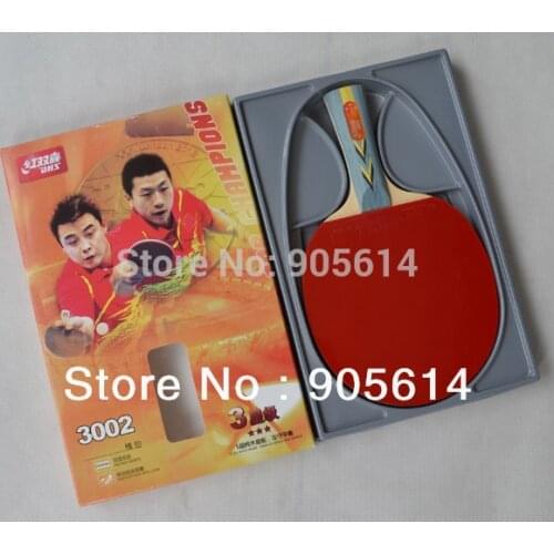 Ping Pong Table Tennis Racket Paddle Bat DHS 3002 NEW