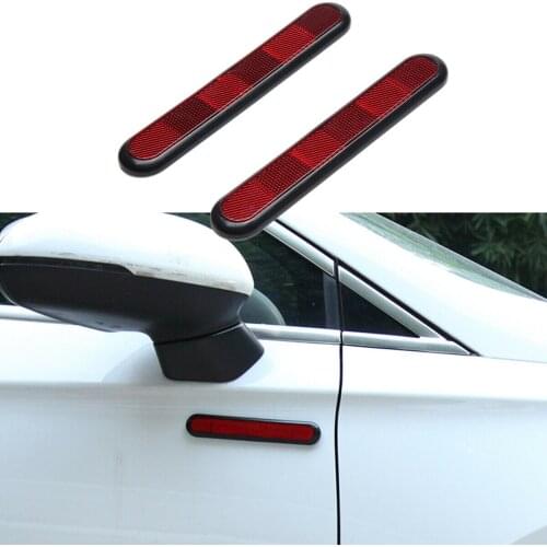 Universal Car Door Body Sticker Auto Safety Stripe Reflective Tape Warning Light Lamp Sign Protector Stripes