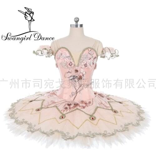 The Sleeping beauty competiton ballet tutu women professional ballet stage costume tutu adult pancake tutu dress BT2004