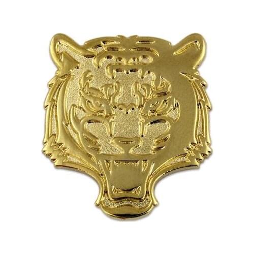 Tiger head lapel badges pins(1500pcs/lot)