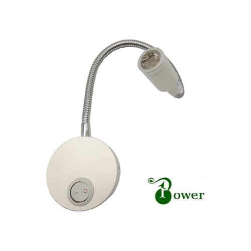 1W 24V 12V PASSENGER CABIN BEDSIDE LED WALL LIGHT