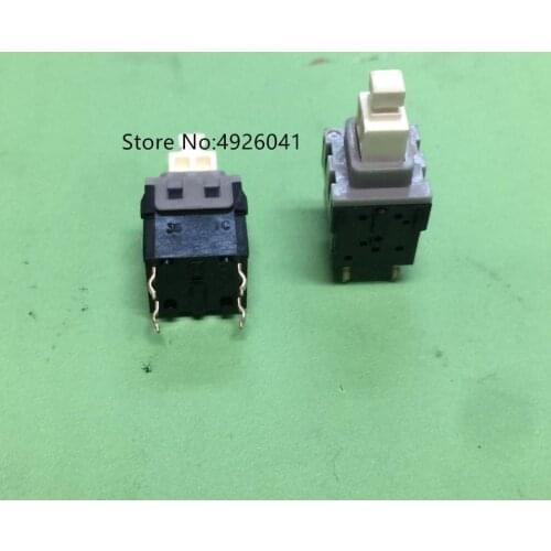 2PCS ESE32231 inline 4 feet 12*12 self-locking switch Pressing switch Without lock power switch