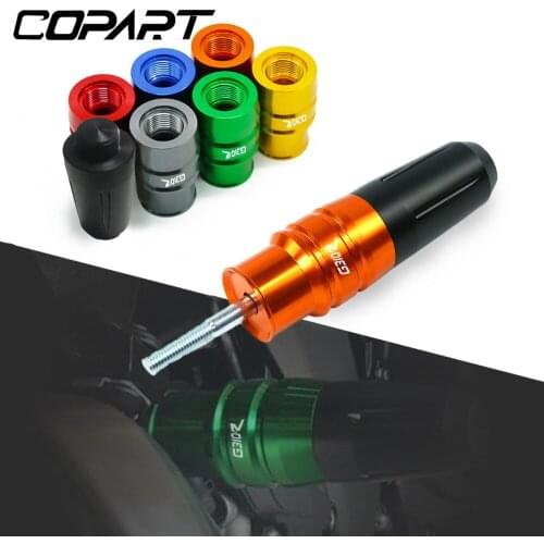 Motorcycle Accessories Universal CNC Exhaust Sliders Crash Protector Frame Crash Pads For BMW G310R G 310R G310 R 2017 2018