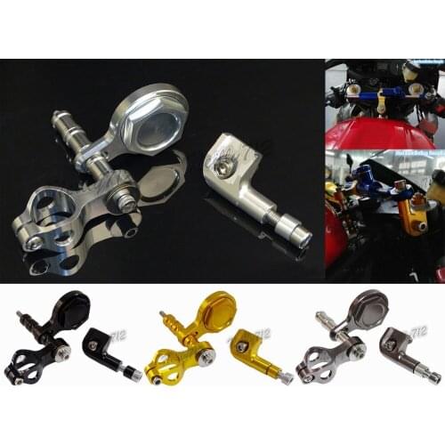Motorcycle CNC Aluminium Steering Stabilizer Damper Mounting Bracket For Yamaha YZF R1 1998 1999 2000 2001 2002 2003-2005