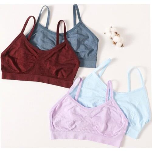 Women Tank Crop Top Camisole Female Underwear Seamless Crop Tops Backless No Pad Unlined Sexy Lingerie Thin Comfort Woman Top