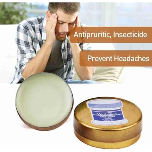 Chinese Herbal Relief Headache Tiger Head Menthol Balm Ointment Refreshing Vietnam for Headache Dizziness Insect Sting