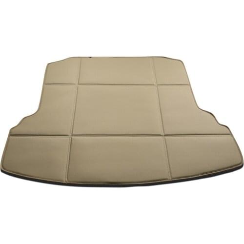 Leather Special Car Trunk Mats for Peugeot 206 207 307 301 307CC 308CC 308SW 408