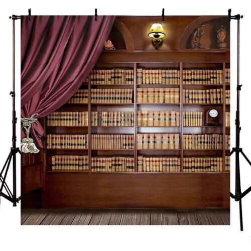Mehofoto Photography Backdrop Book Cabinet for Graduation Season Photo Background for Photography Studio Y-468