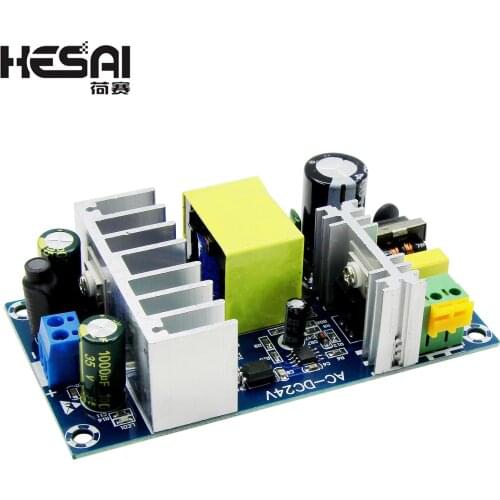 24V 6A DC Power Supply Module AC 100-240V to DC 24V 4A 6A Switching Power Supply Board AC-DC