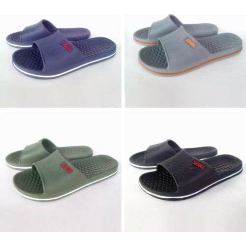 Slippers Homme Summer New Indoor Eva Home Hotel Sandals Men Non-slip Bathroom Home Male Solid Color Flip Flop Shoes