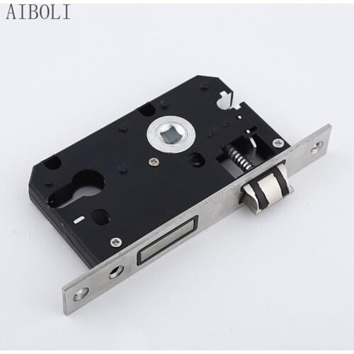 Stainless Steel Mobile Door Double Tongue Lock Body