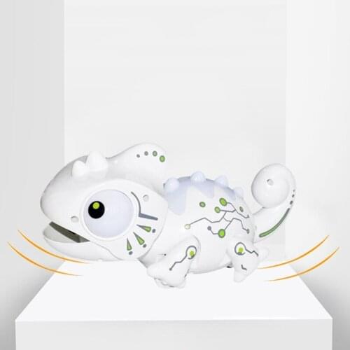 Attractive Electronic Remote Control Toy Childrens Puzzle Field Robot Changing Colors Interesting Lizard Toy Present 69HE