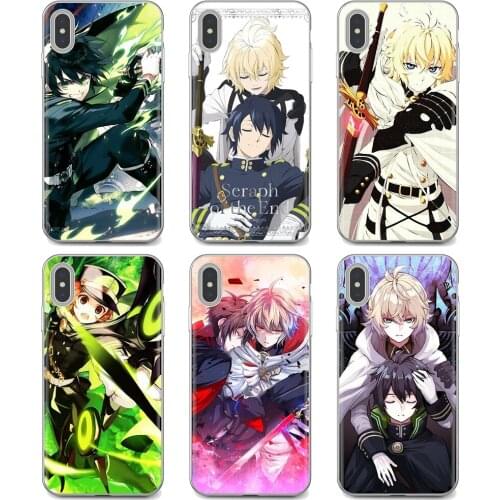 Silicone Bag Case Anime Owari no Seraph Of The End For Samsung Galaxy A10 A40 A50 A70 A3 A5 A7 A9 A8 A6 Plus 2018 2015 2016 2017