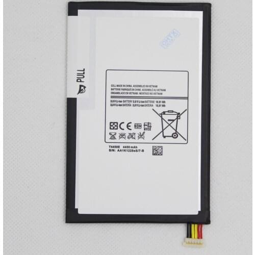 2pcs/lot T4450E 4450 mAh Battery Replacement For Samsung galaxy Tab Tablet 3 8 "8.0 T310 T311 T315 E0396 SM-T310 SM-T311 T3110