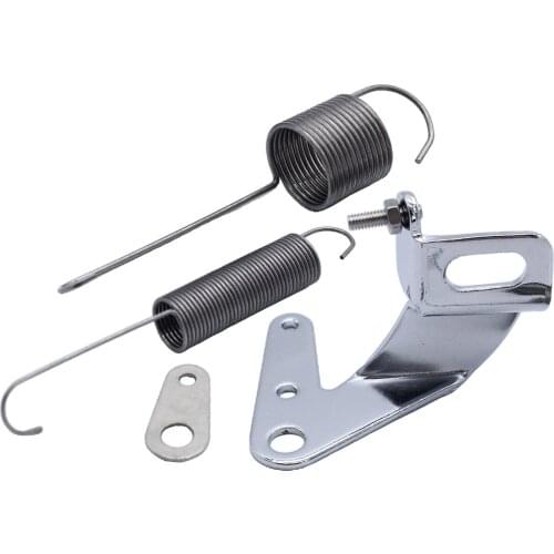 Universal Metal Throttle Bracket and Return Spring Kit Carburetor Fits for Chevy Gmc Car Vehicle Replace Accessories