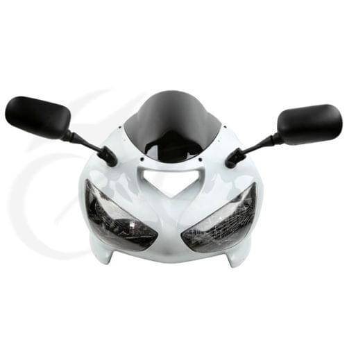 Motorcycle ABS Plastic Upper Fairing Cowl Combo For Kawasaki Ninja ZX6R ZX636 ZX 2005-2006