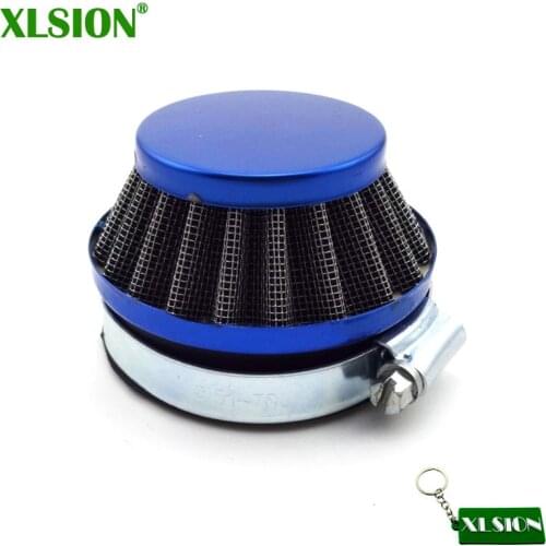 XLSION Racing 60mm Air Filter Clearner For Gas Motorized Bicycle 50cc 60cc 80cc 47cc 49cc Pocket Bike Minimoto ATV Quad