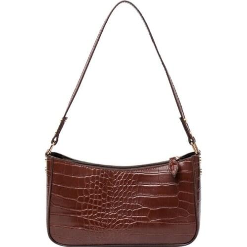 Yesetn Bag 04112021 Ladies Crocodile single shoulder bag Messenger Bag Handbag