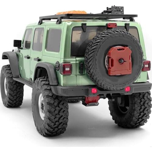 Rear Bumper Kit for AXIAL SCX10 III JEEP RUBICON RC Car Simulation Parts