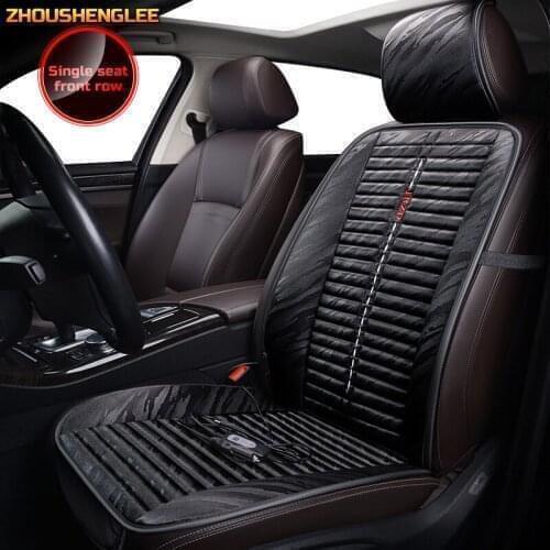 ZHOUSHENGLEE 12V Heated car seat cover for Opel all model astra j insignia vectra c b corsa d c meriva zafira a antara mokka sea