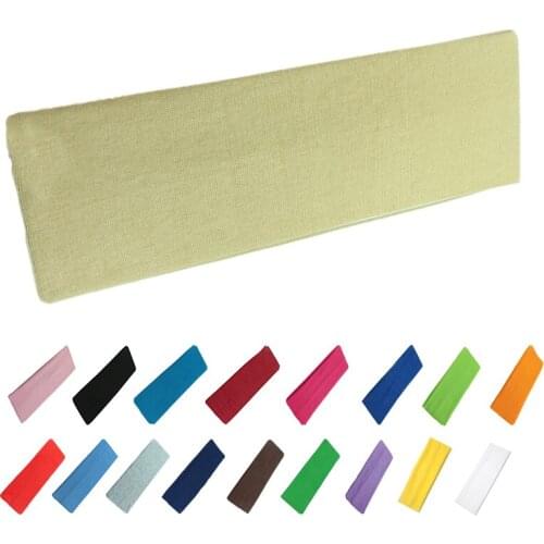 2pcs fashion women cotton yoga hair band sports sweat lady headband popular women hair accessories