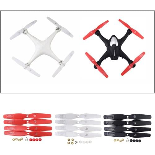 4Pieces Mini Drone Propellers for SJRC S20W S30W T18 H301S T25 HS110D HS110G HS120D Drone Accessory