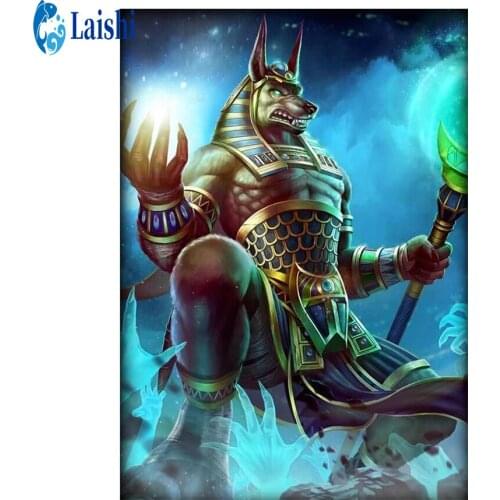 New 5D Cartoon samurai Crystal Diamond Painting full drill Round Cross stitch Diamond Embroidery Home Decoration Christmas Gift