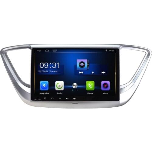 Android 10 Car dvd for hyundai verna solaris accent 2016 2017 2018 2019 car radio multimedia player gps support 4G