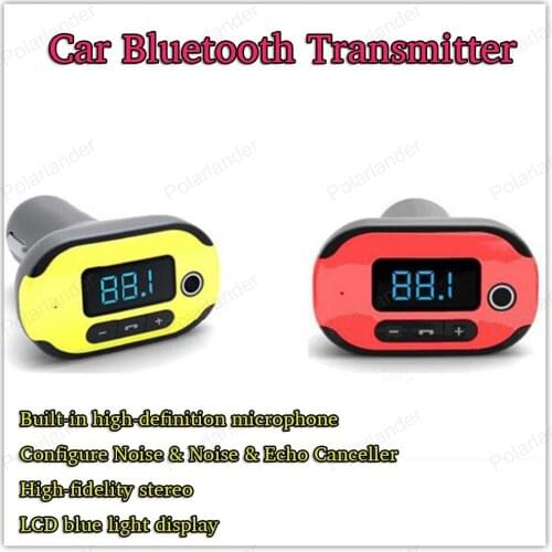 Wireless Handsfree Bluetooth Car Kit built-in Bluetooth hands-free device 10 M Bluetooth distance LCD blue light display