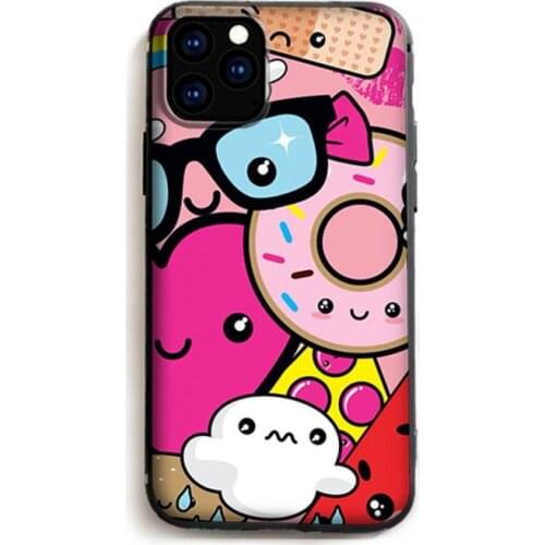 Cute animal bubble tea Phone Case for iPhone 11 12 Pro mini pro XS MAX 8 7 6 6S Plus X 5S SE 2020 XR phone case