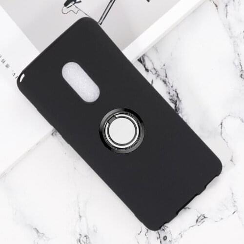 For Sharp Aquos zero 2 zero2 Back Ring Holder Bracket Phone Case Smartphone TPU Soft Silicone Cover