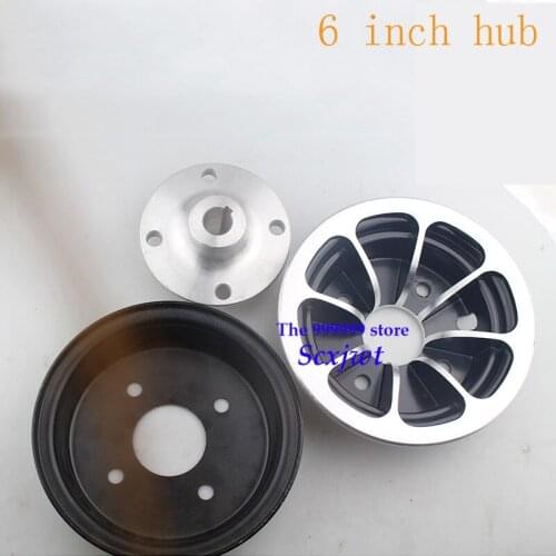 Good reputation 6-inch wheel hub for 4.10/3.50-6 tyres inner tube 6 '' ATV kart car Scooter Snow sweeper rims