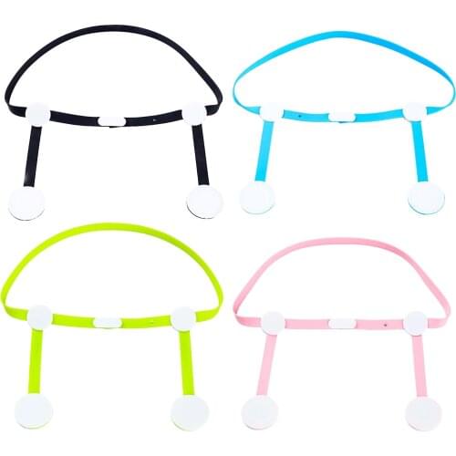 Waste Bin Trash Bag Clip Trash Can Bag Bands Waste Basket Garbage Bin Clamp for Home Office Kitchen Bedroom Living Room