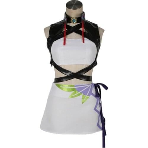 Tales of Xillia Spirits Milla Maxwell Dress Cosplay Costume with hand cover and shoe covers