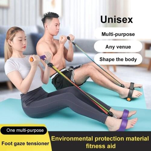 Fitness Gym Resistance Bands Latex Pedal Exerciser-up Pull Rope Expander Elastic Bands Yoga Equipment Pilates Workout