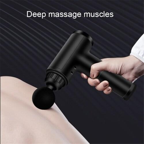 Fascia Gun Deep Tissue Muscle Massager Therapy Body Fascial Massage Gun Relaxation Exercise Fitness Tool Pain Relief