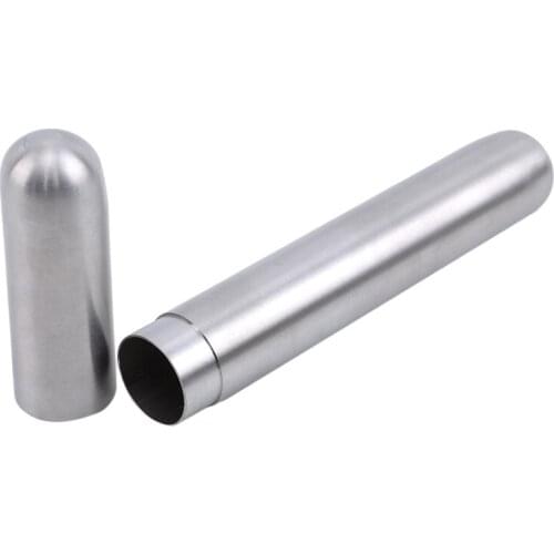 Portable Tobacco Container For Long-Term Use Aluminum Doob Tube Storage Jar Metal Stash Jar Smoking Accessories